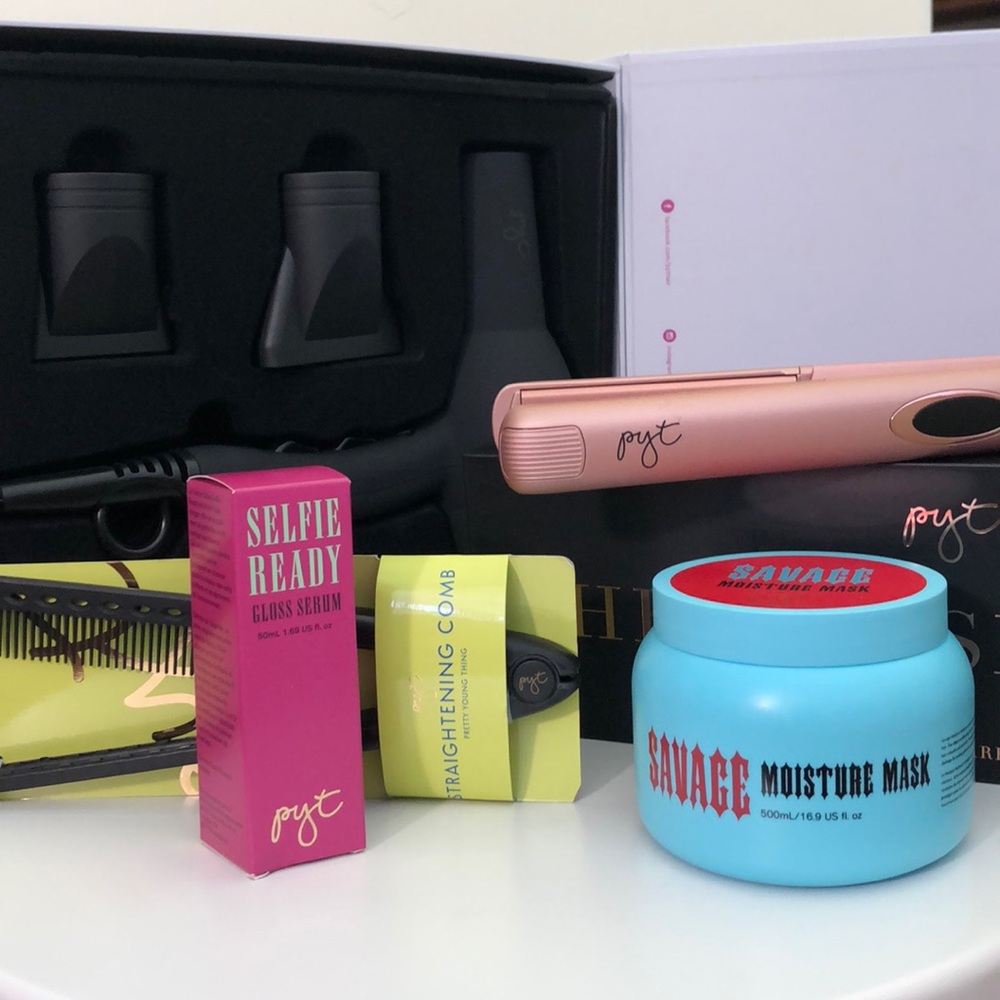 Brand NEW PYT 5 PC Hair Straightening Bundle